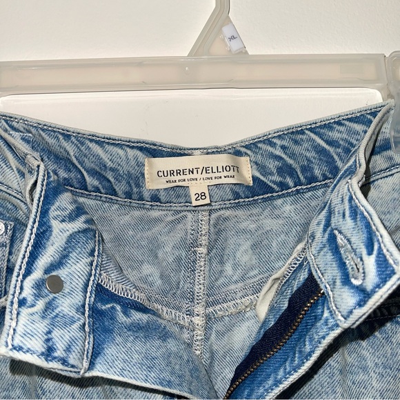 Current Elliott THE MEGAN Denim MAXI SKIRT - Picture 7 of 9